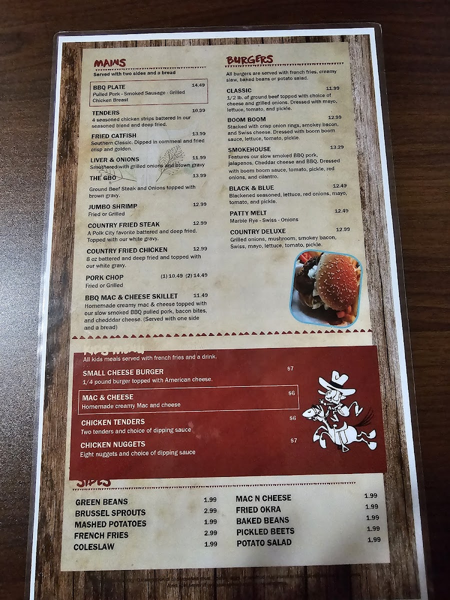 Country Angels Menu - Image 2