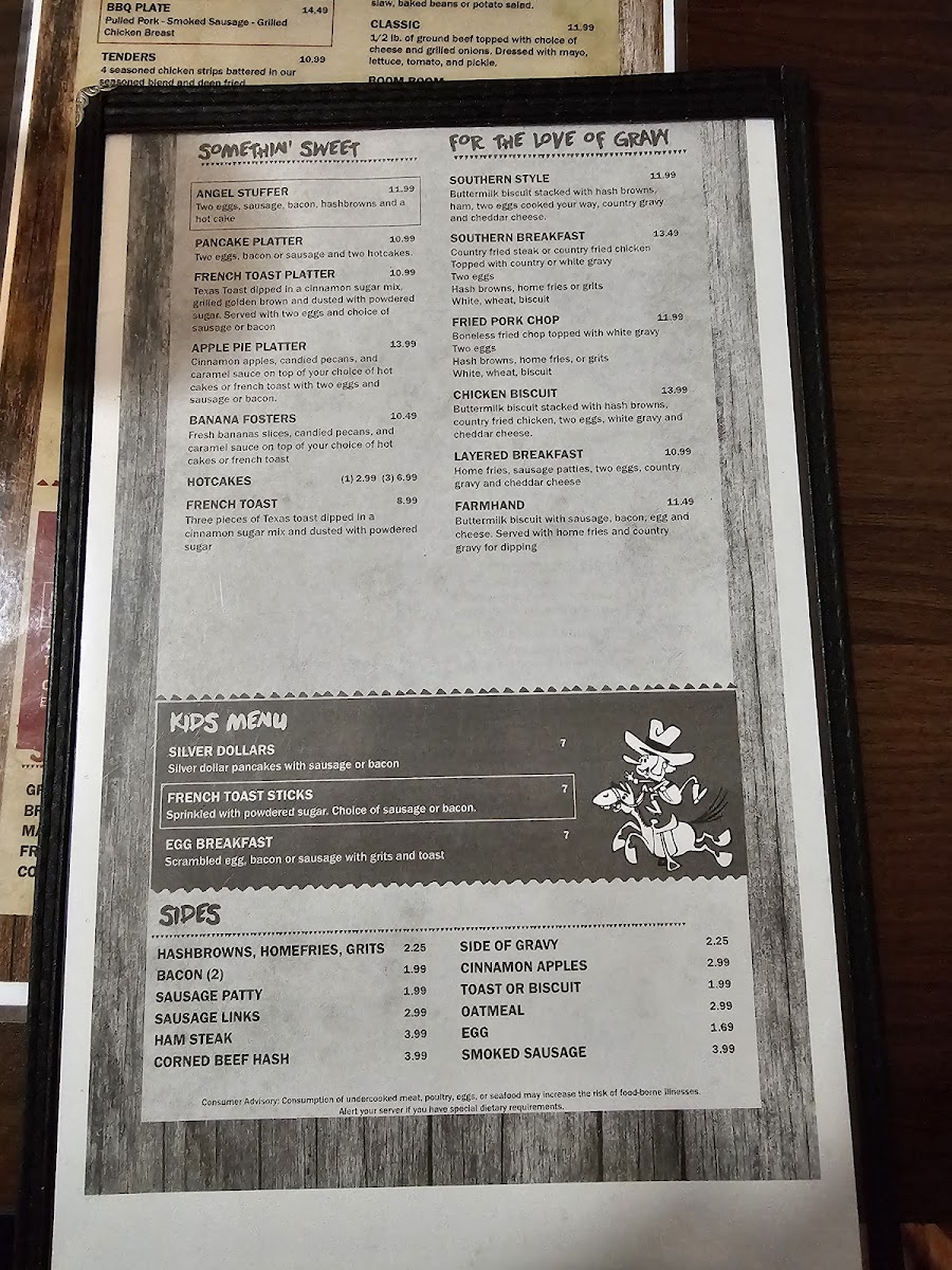Country Angels Menu - Image 3